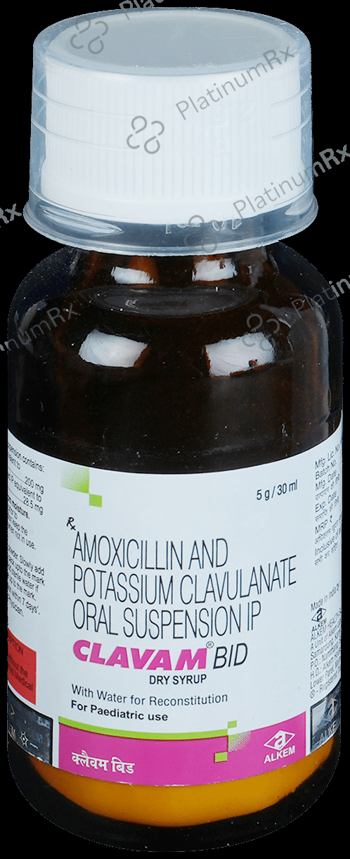 Clavam BID 200/28.5mg Dry Syrup 30ml