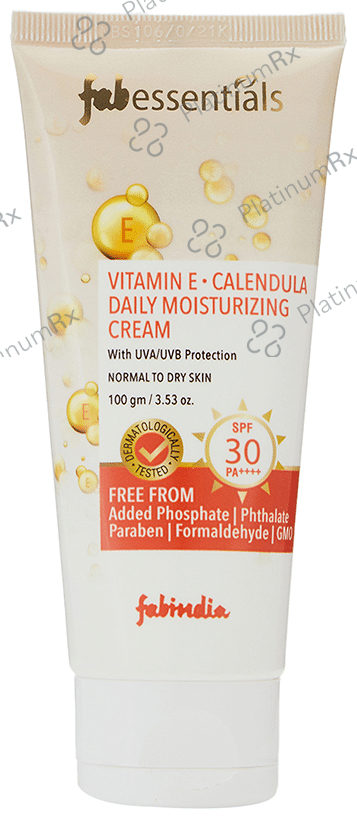 Fabessentials Vitamin E Calendula Daily Moisturizing Cream SPF 30 PA++++