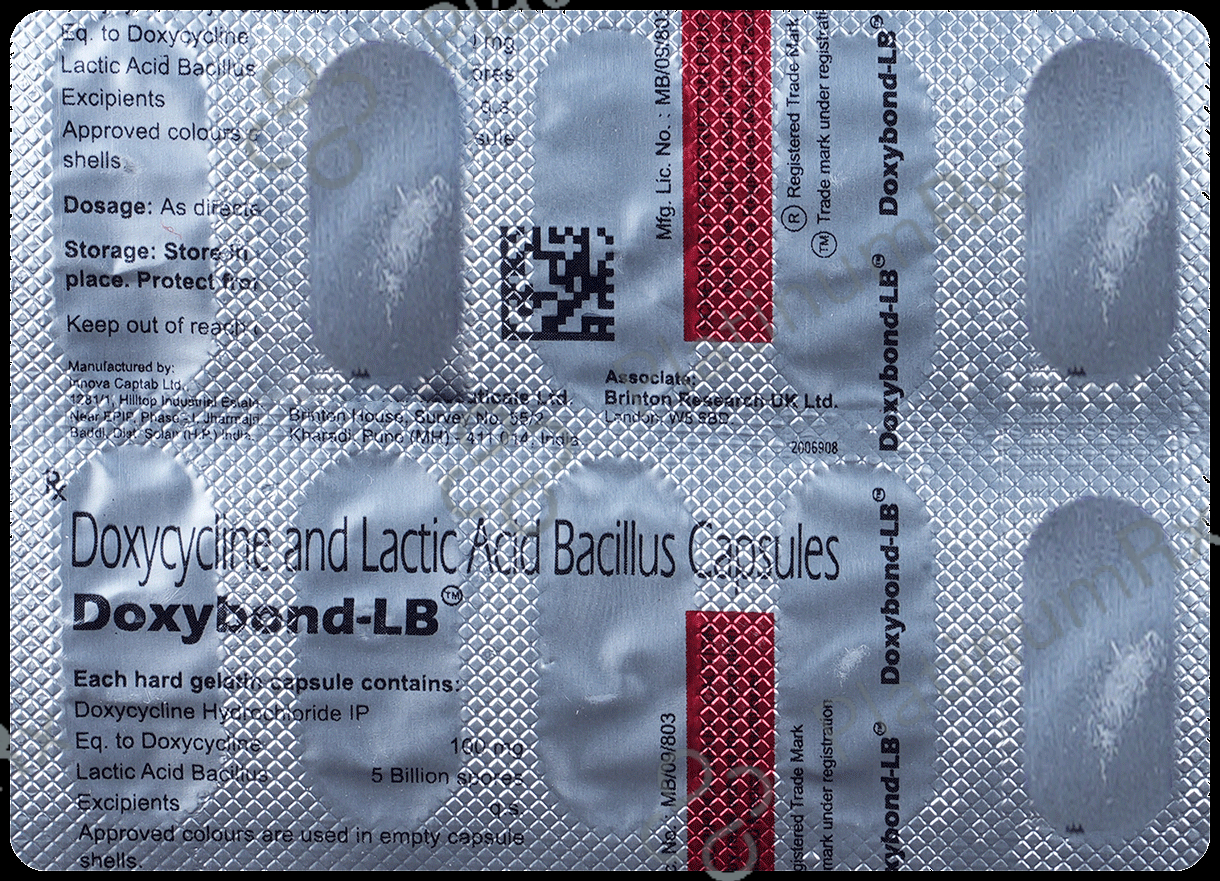Doxybond LB 100mg/5B Capsule 15s
