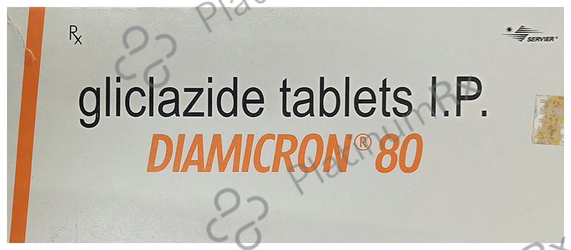 Diamicron 80mg Tablet 10s