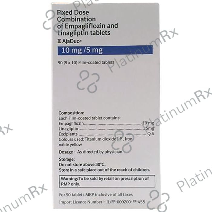 Ajaduo 10/5mg Tablet 10s