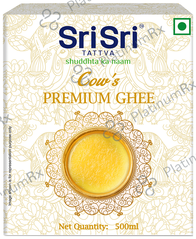 Sri Sri Tattva Cow's Premium Ghee 500 ml