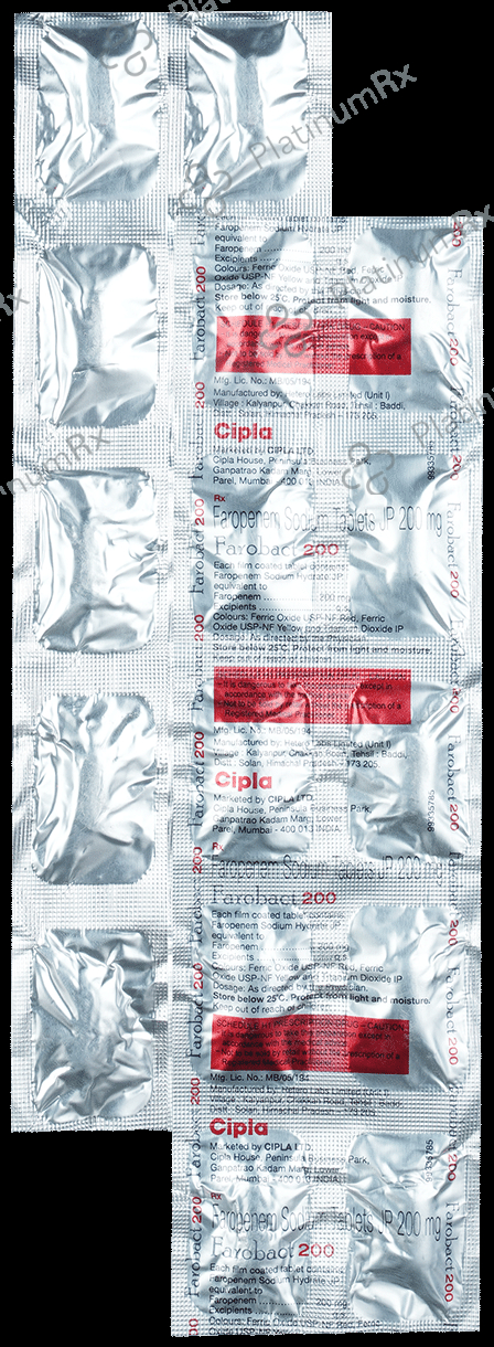 Farobact 200mg Tablet 10s