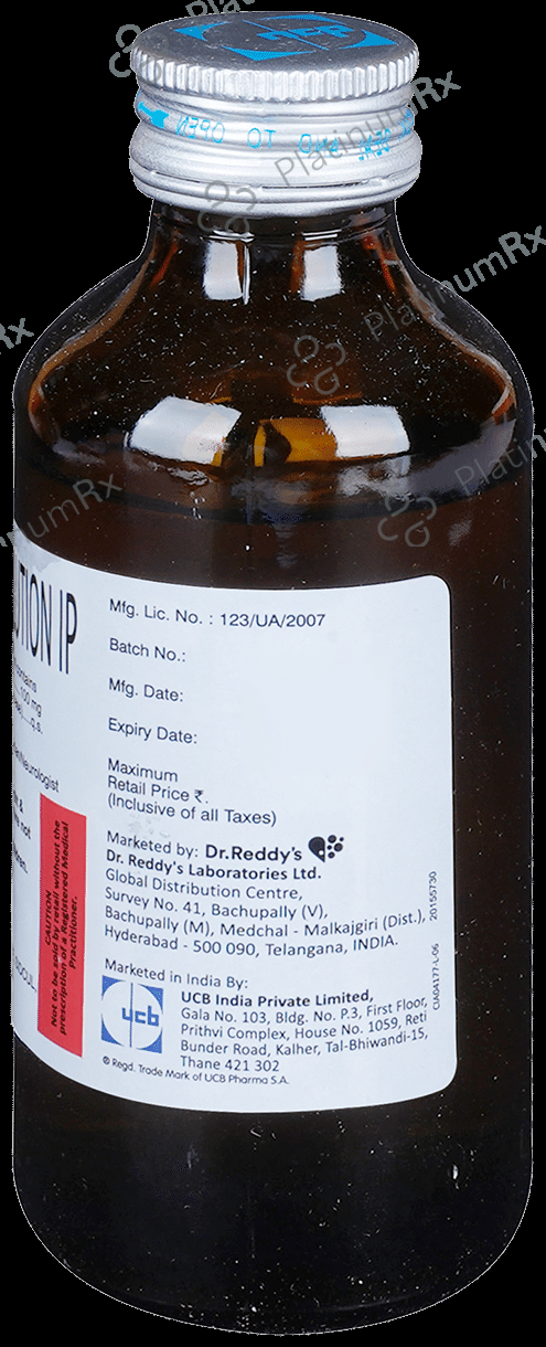 Keppra 100mg Syrup 100ml