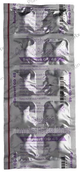 Betavert OD 48mg Tablet CR 10s