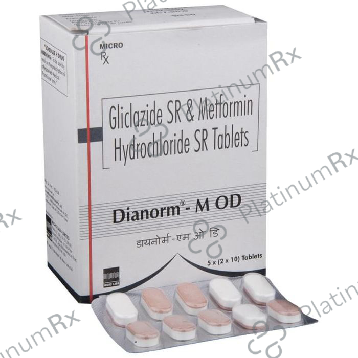 Dianorm-M OD Tablet SR 10 Tablet SR