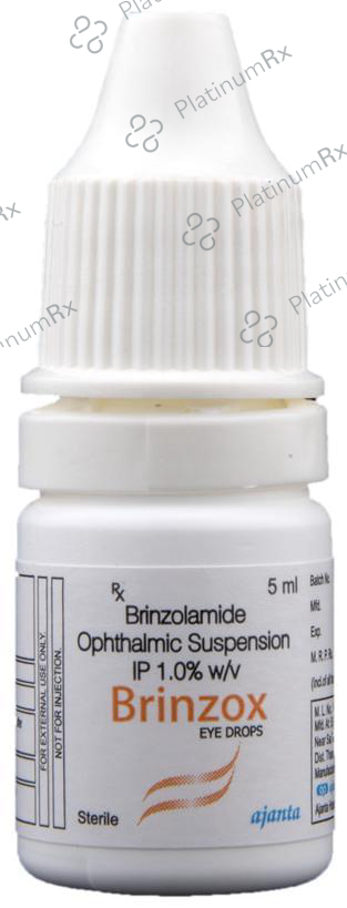 Brinzox 1% Ophthalmic Suspension 5ml