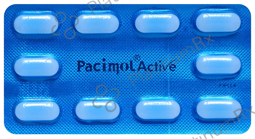 Pacimol Active Tablet 10 Tablet