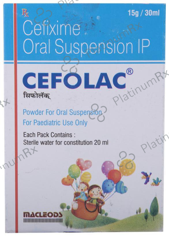 Cefolac Powder for Oral Suspension