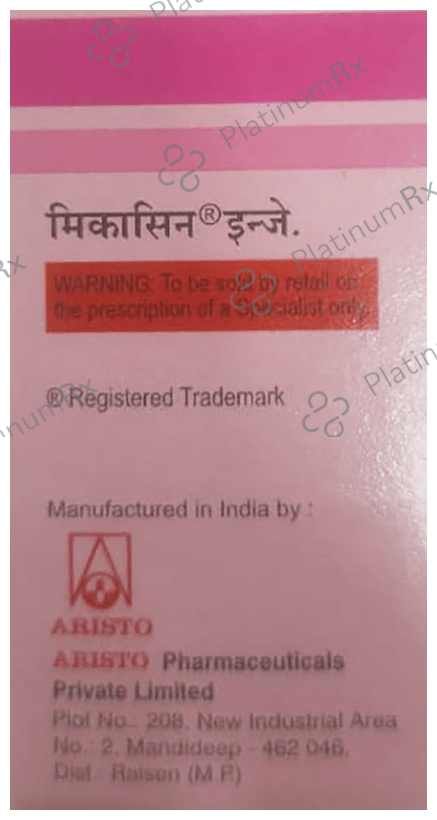 Mikacin 750mg Injection 3ml