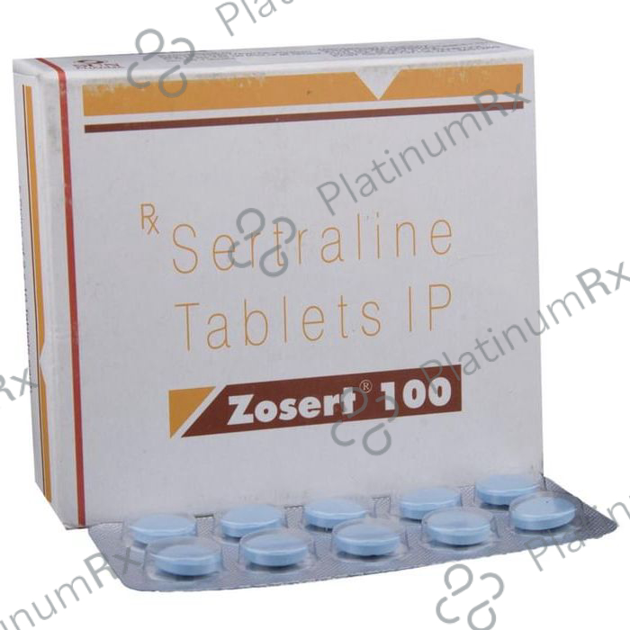 Zosert 100mg Tablet 10s