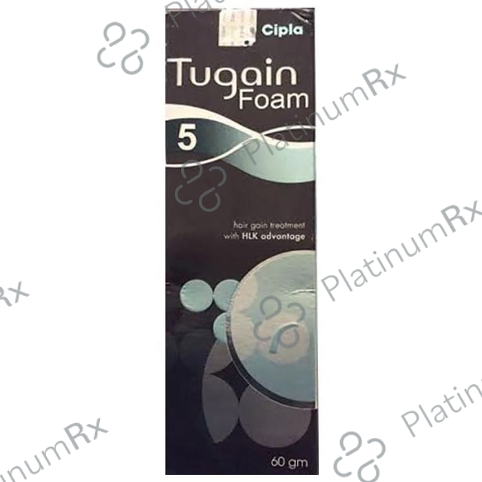 Tugain 5% Foam Solution 60gm