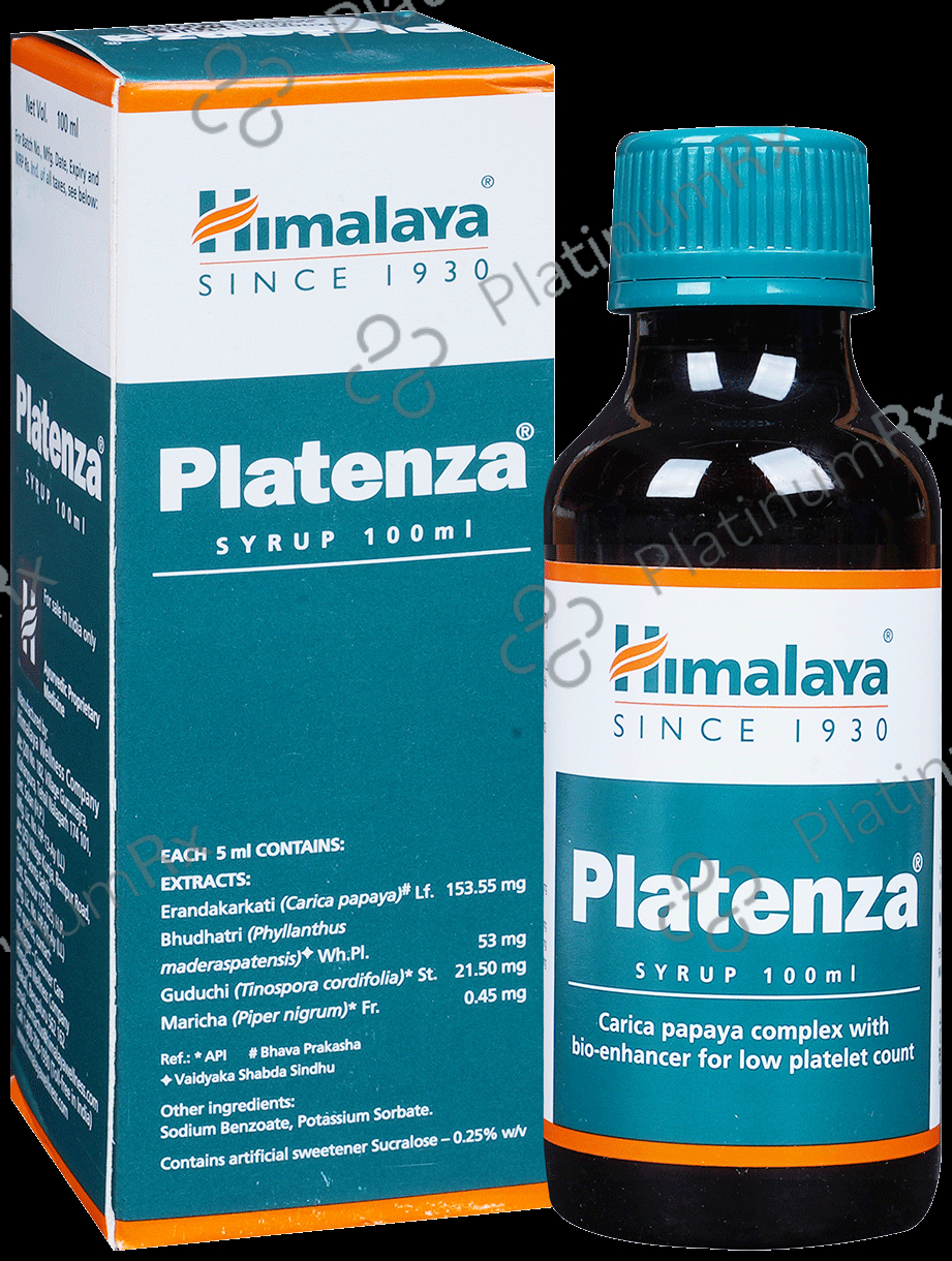 Himalaya Platenza Syrup 100ml