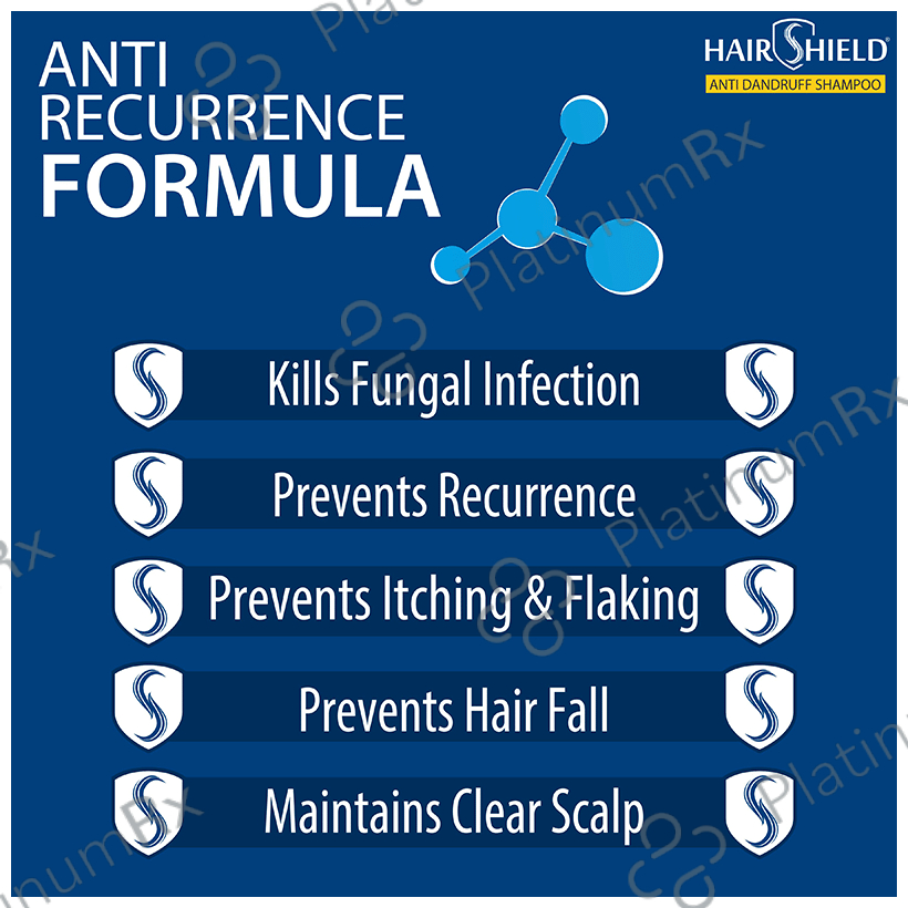 Hair Shield Anti Dandruff Shampoo 30ml