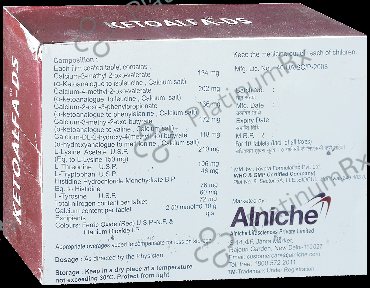 Ketoalfa DS Tablet 10s