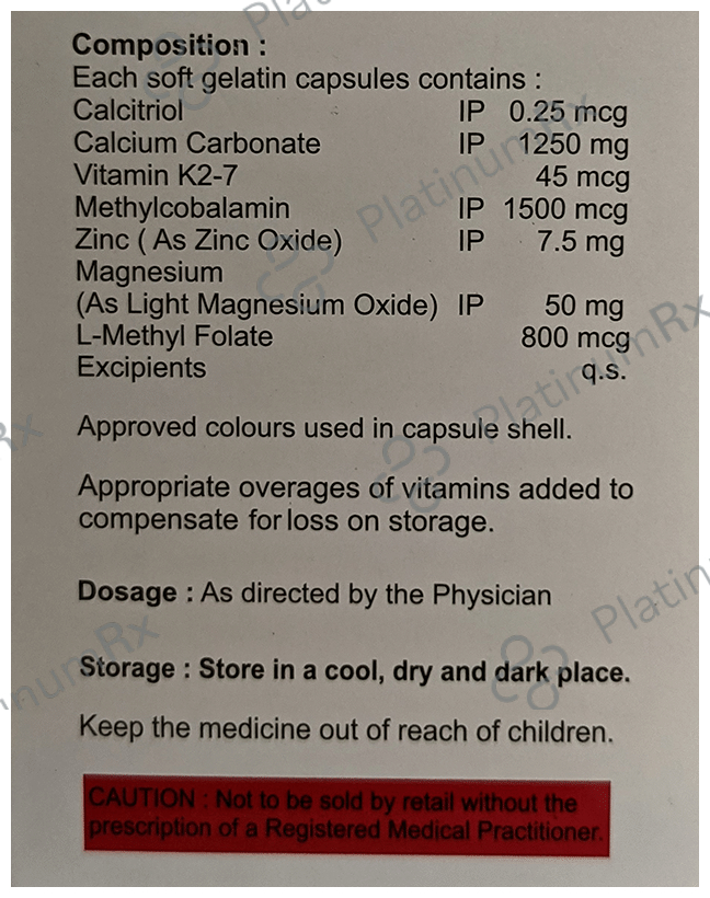 Osbrace K 2 Softgel Capsule