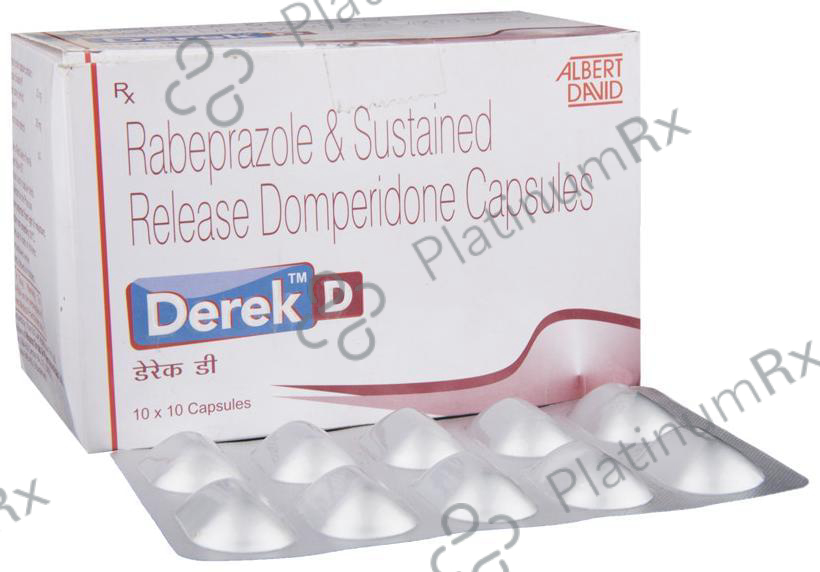 Derek D 30/20mg Capsule SR 10s