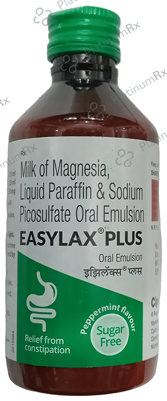 Easylax Plus Oral Emulsion Peppermint Sugar Free