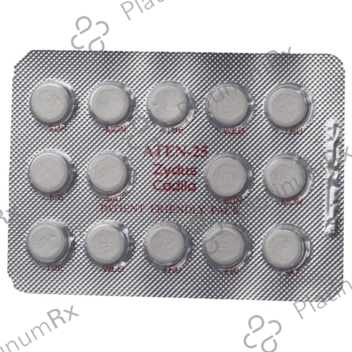 Aten 25mg Tablet 14s
