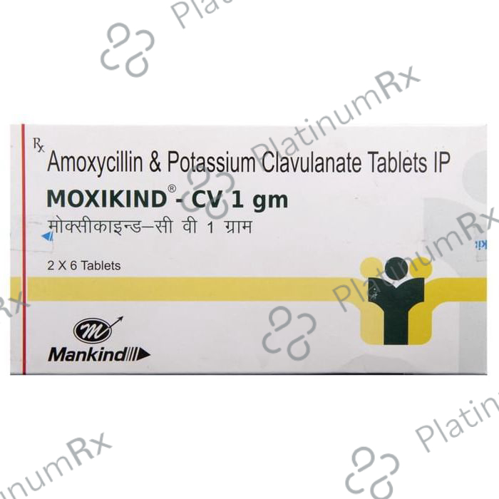 Moxikind CV 1gm 875/125mg Tablet 6s