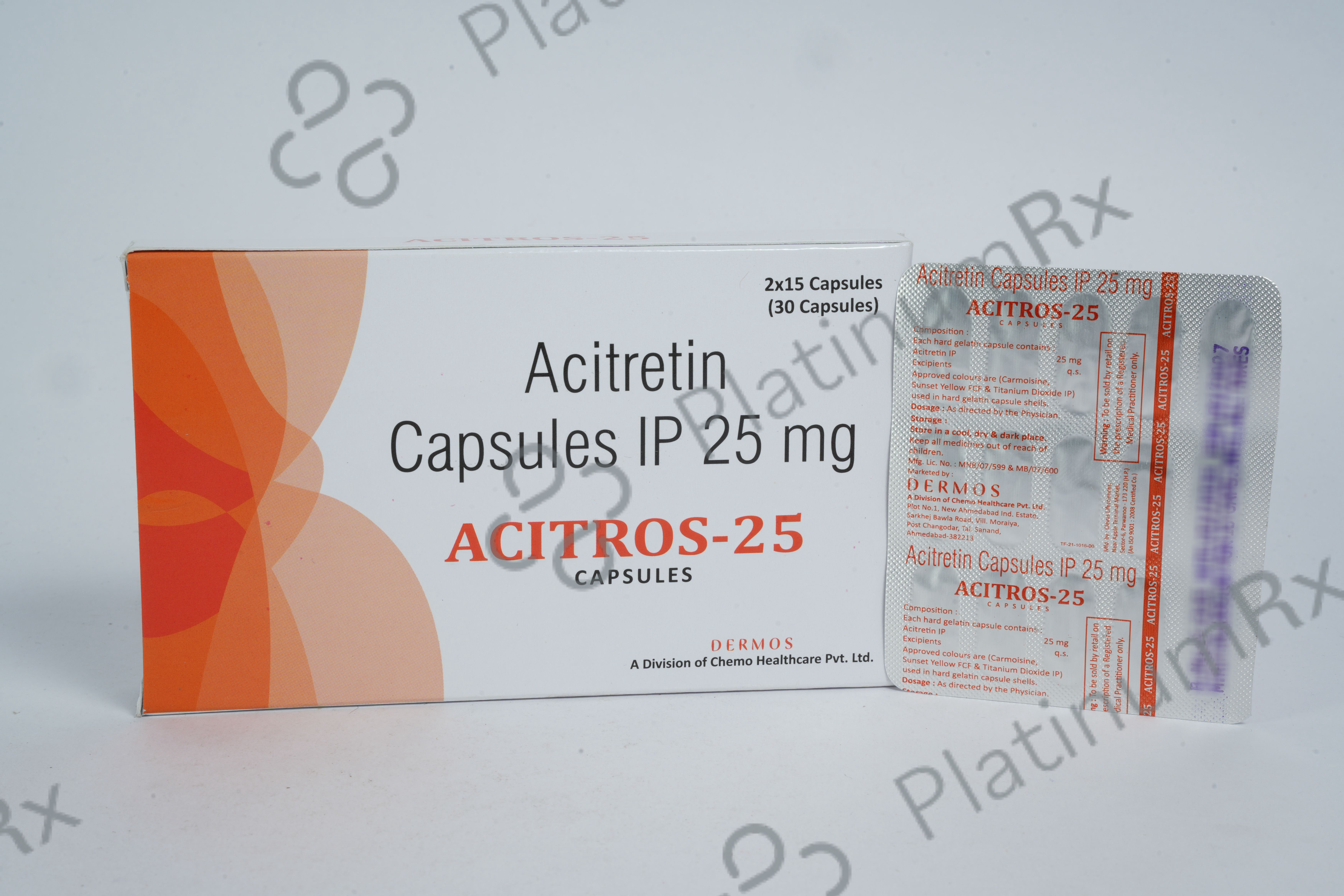 Acitros 25mg Capsule 15s