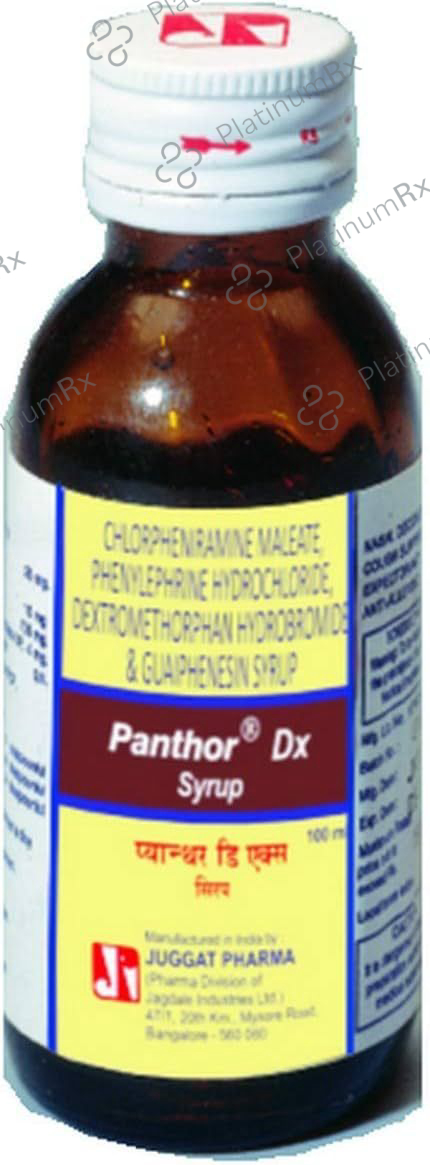 Panthor DX 2/10/5mg Syrup 50ml