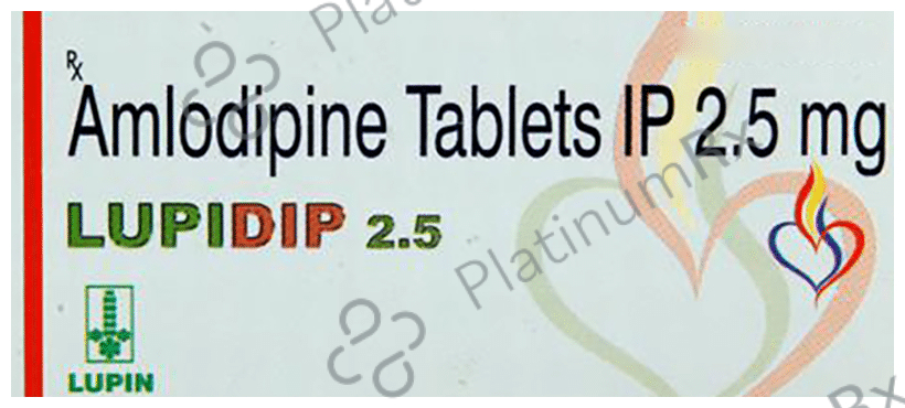 Lupidip 2.5mg Tablet 10s