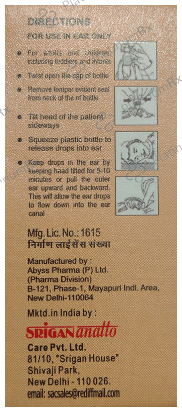 Forvax Ear Drop
