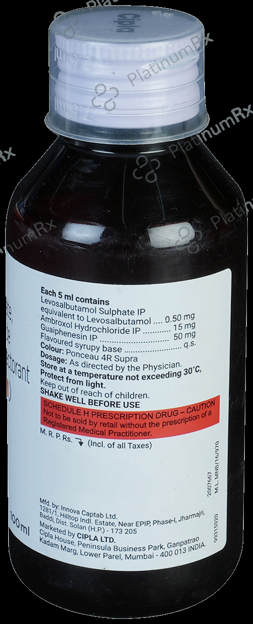 Levolin Plus Jr Expectorant 100ml