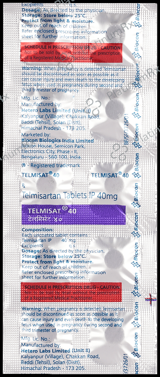 Telmisat 40 Tablet