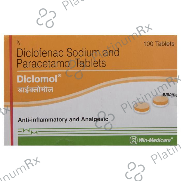 Diclomol 50/325mg Tablet 10s