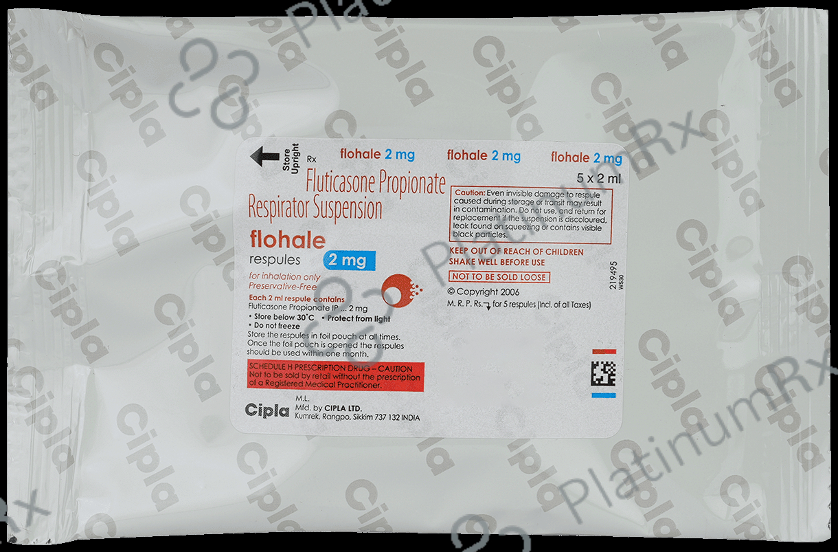 Flohale 2mg Respules 2ml*5s