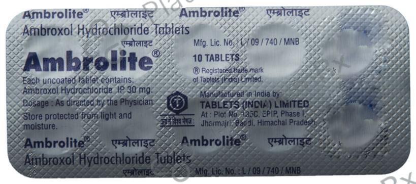 Ambrolite 30mg Tablet 10s