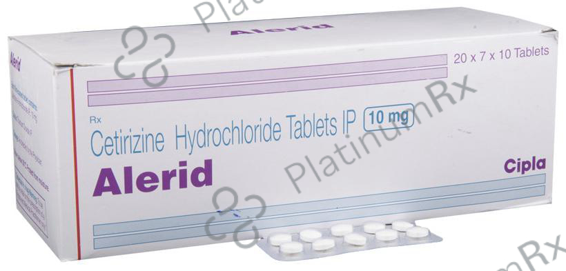 Alerid 10mg Tablet 10s
