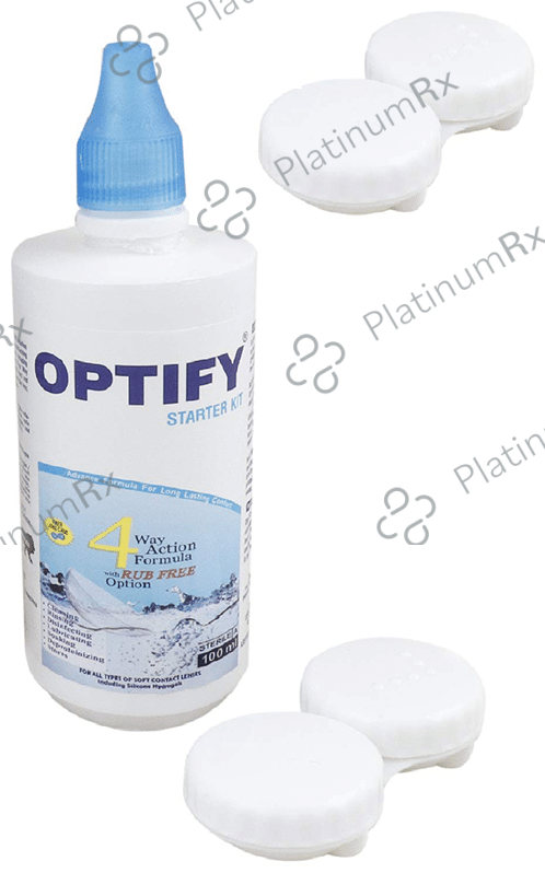 Optify Kit with Lens Case Free 100 ml