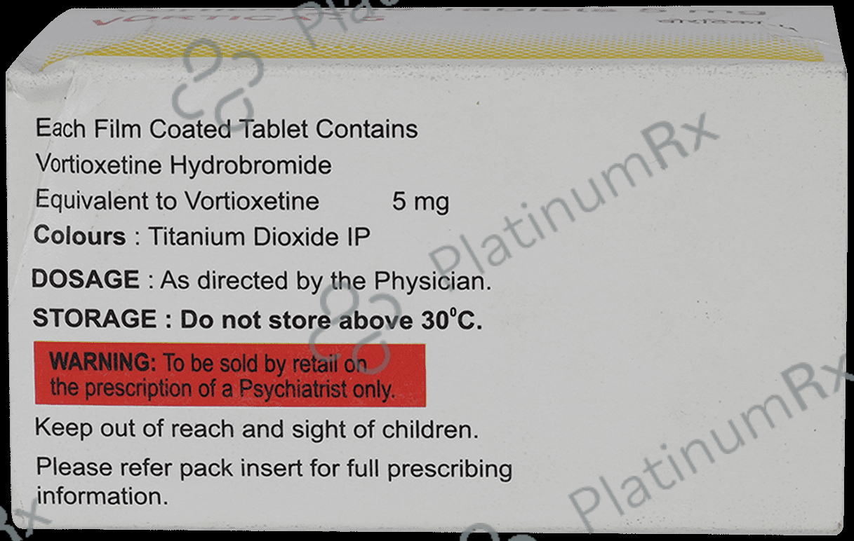 Vortica 5mg Tablet 10s
