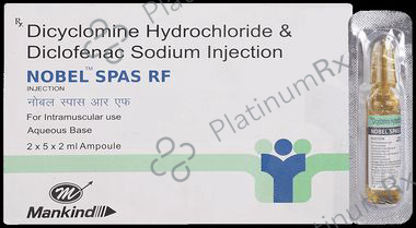 Nobel Spas RF 10mg/ml/25mg/ml Injection