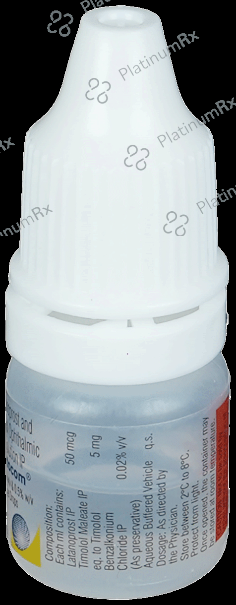 Latocom 50mcg/5mg Eye Drop