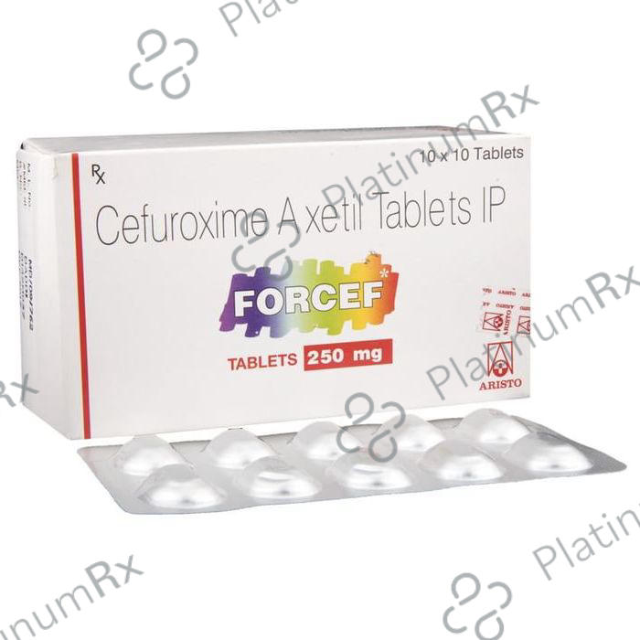 Forcef 250mg Tablet 10s