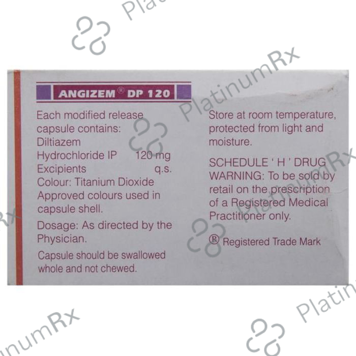 Angizem DP 120 Capsule MR