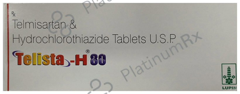 Telista H 80 12.5/80mg Tablet 15s