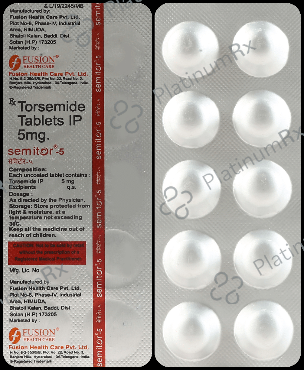Semitor 5mg Tablet