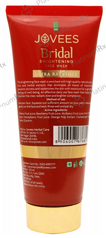 Jovees Bridal Brightening Face Wash