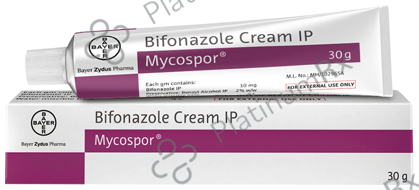 Mycospor 10mg Cream 30gm