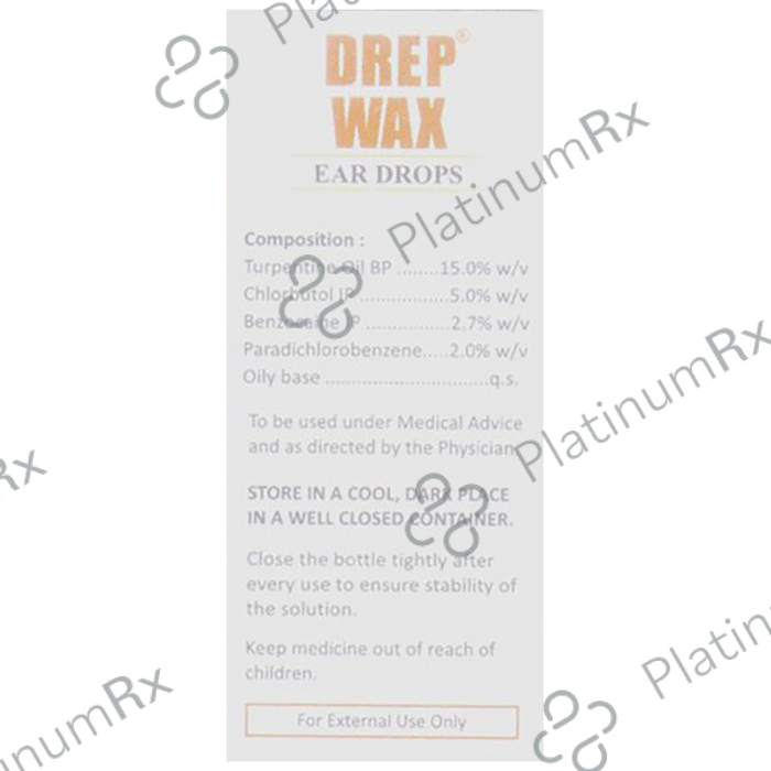 Drep Wax Ear Drop 10ml