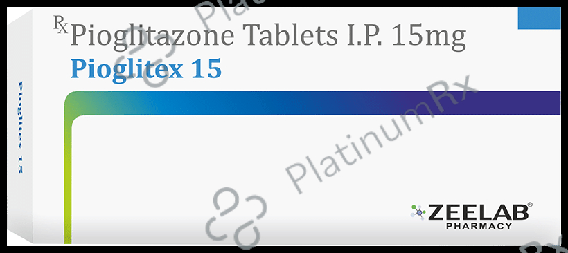 Pioglitex 15mg Tablet