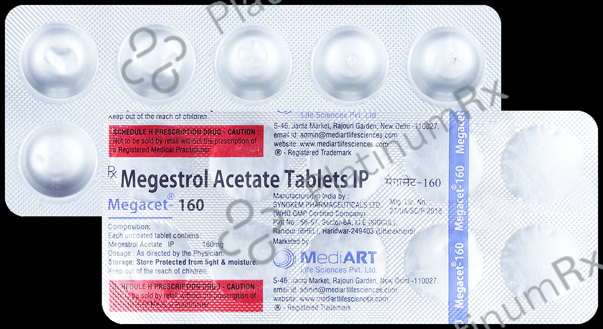 Megacet 160mg Tablet