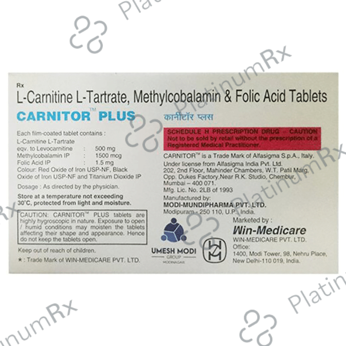 Carnitor Plus Tablet