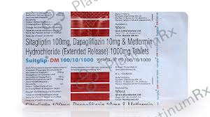 Suitglip DM 100/10/1000mg ER Tablet 10s