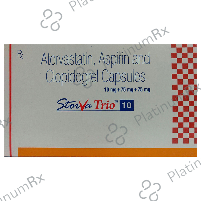 Storva Gold 10/75/75mg Capsule 10s